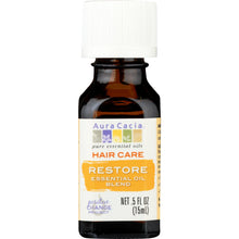Load image into Gallery viewer, AURA CACIA: Essential Oil Hair Care Restore 0.5 oz