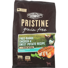 Load image into Gallery viewer, CASTOR &amp; POLLUX: Pristine Free-Range Chicken &amp; Sweet Potato Recipe With Raw Bites, 10 Lb