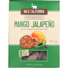 Load image into Gallery viewer, WILD CALIFORNIA: Mango Jalapeno Crisps, 5.3 oz
