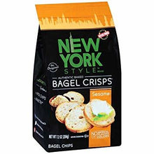 Load image into Gallery viewer, NEW YORK STYLE: Bagel Crisps Sesame, 7.2 oz