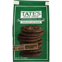 Load image into Gallery viewer, Tate's Bake Shop Double Chocolate Chip Cookies, 7 Oz