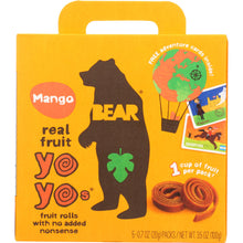 Load image into Gallery viewer, BEAR YOYO: Mango Fruit Rolls 3.5 Oz