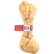 Load image into Gallery viewer, Castor &amp; Pollux Rawhide Bone Dog Chew Chicken Flavor 8-9 Inches, 1 ea
