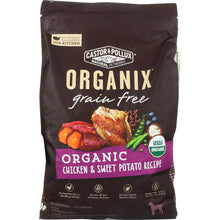 Load image into Gallery viewer, CASTOR &amp; POLLUX: Organix Grain Free Organic Chicken &amp; Sweet Potato Recipe 10 Lb
