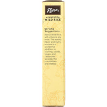 Load image into Gallery viewer, REESE: Wild Rice Paddy Grown, 4 Oz