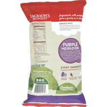 Load image into Gallery viewer, JACKSON'S HONEST: Purple Heirloom Potato Chips, 5 oz