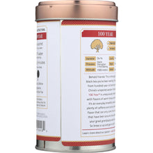 Load image into Gallery viewer, HUGO TEA COMPANY: Tea Black 100 Year, .85 oz