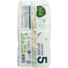 Load image into Gallery viewer, SEVENTH GENERATION: Baby Free &amp; Clear Diapers Size 5 27 Plus Pounds, 23 pc