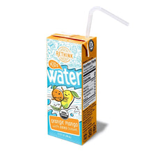 Load image into Gallery viewer, RETHINK WATER: Orange Mango Kids Water 8 Pack, 54 oz