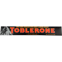 Load image into Gallery viewer, TOBLERONE: Swiss Dark Chocolate with Honey and Almond Nougat, 3.52 oz