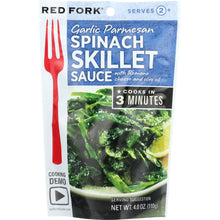 Load image into Gallery viewer, RED FORK: Garlic Parmesan Spinach Skillet Sauce, 4 oz