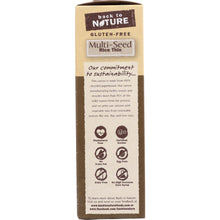 Load image into Gallery viewer, BACK TO NATURE: Gluten Free Rice Thins Multi-seed, 4 oz