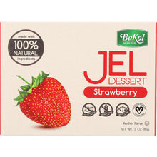 Load image into Gallery viewer, BAKOL: 100% Natural Jel Dessert Strawberry, 3 oz