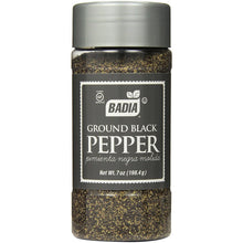 Load image into Gallery viewer, BADIA: Ground Black Pepper, 7 Oz