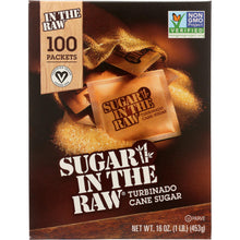 Load image into Gallery viewer, SUGAR IN THE RAW: Natural Cane Sugar 100 Packets, 16 oz