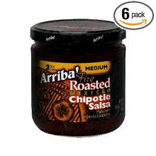 Load image into Gallery viewer, ARRIBA: Fire Roasted Mexican Chipotle Salsa Medium, 16 Oz