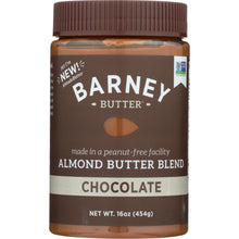 Load image into Gallery viewer, BARNEY BUTTER: Almond Butter Blend Chocolate, 16 oz