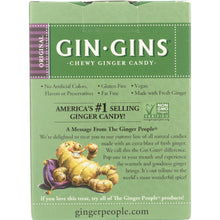 Load image into Gallery viewer, THE GINGER PEOPLE: Gin Gins Original Chewy Ginger Candy, 4.5 oz