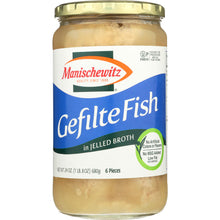 Load image into Gallery viewer, MANISCHEWITZ: Gefilte Fish in Jelled Broth, 24 Oz