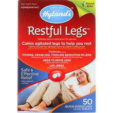 Load image into Gallery viewer, HYLAND'S: Restful Legs, 50 Quick-Dissolving tablets
