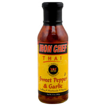 Load image into Gallery viewer, IRON CHEF: Thai Sweet Pepper &amp; Garlic Sauce, 14 oz