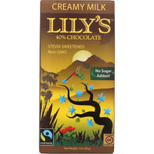 Load image into Gallery viewer, LILY'S SWEETS: Creamy Milk Bar 40% Chocolate, 3 oz