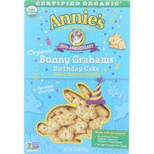 Load image into Gallery viewer, ANNIES HOMEGROWN: Organic Birthday Cake Bunny Grahams Snack, 7.5 oz