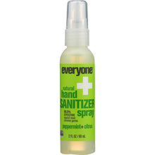 Load image into Gallery viewer, EVERYONE: Peppermint Citrus Hand Sanitizer Spray,  2 oz