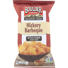 Load image into Gallery viewer, BOULDER CANYON: Hickory Barbeque Kettle Cooked Potato Chips, 5 oz