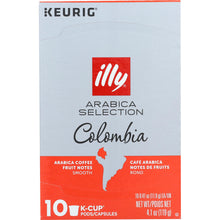 Load image into Gallery viewer, ILLYCAFFE: Arabica Selection K-Cup Pods Coffee Colombia, 4.1 oz