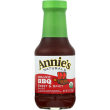 Load image into Gallery viewer, ANNIES HOMEGROWN: Bbq Sweet &amp; Spicy Sauce, 12 oz