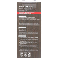 Load image into Gallery viewer, EVERY MAN JACK: Black Razor 4 Cartridges, 6 each