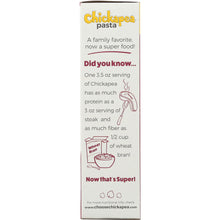 Load image into Gallery viewer, CHICKAPEA: Organic ChickPea and Red Lentil Pasta Penne, 8 oz