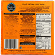 Load image into Gallery viewer, SHARWOOD'S: Puppodums Plain, 4 oz