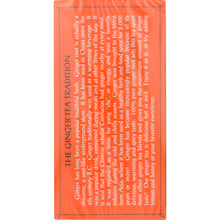 Load image into Gallery viewer, TRIPLE LEAF: 100% Ginger Root Herbal Tea, 20 bg