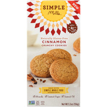 Load image into Gallery viewer, SIMPLE MILLS: COOKIES CRNCHY CINNAMON (5.500 OZ)