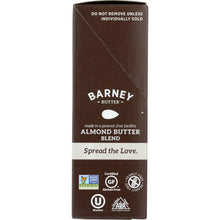 Load image into Gallery viewer, BARNEY BUTTER: Almond Butter Blend Chocolate 6x0.6 oz Packets, 3.6 oz