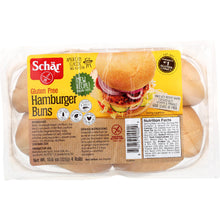 Load image into Gallery viewer, SCHAR: Naturally Gluten Free Hamburger Buns, 10.6 oz