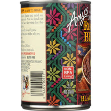 Load image into Gallery viewer, AMYS: Bean Refried Black Gluten Free, 15.4 oz