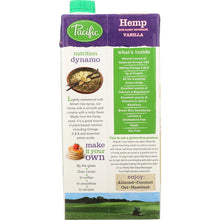 Load image into Gallery viewer, PACIFIC FOODS: Hemp Milk Vanilla, 32 oz