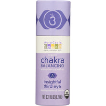 Load image into Gallery viewer, AURA CACIA Organic Insightful Third Eye Chakra Balancing Roll On, 0.31 oz