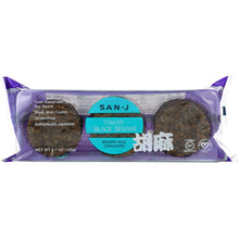 Load image into Gallery viewer, SAN-J: Crackers Black Sesame Rice, 3.7 oz