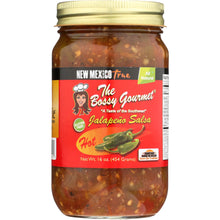 Load image into Gallery viewer, THE BOSSY GOURMET: Jalapeno Salsa, 16 oz