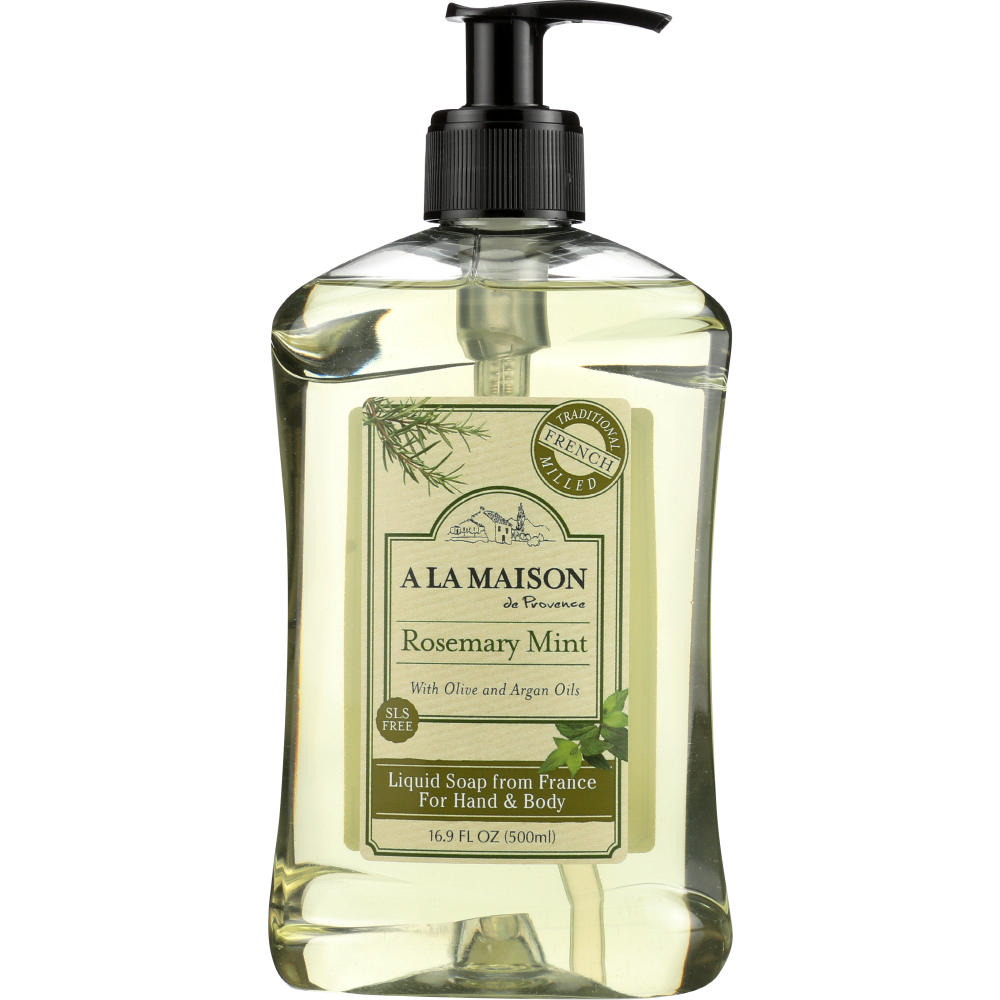 A LA MAISON: Soap Liquid French Rosemary Mint, 16.9 fo