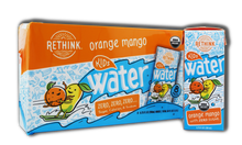 Load image into Gallery viewer, RETHINK WATER: Orange Mango Kids Water 8 Pack, 54 oz