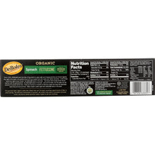 Load image into Gallery viewer, DEBOLES: Organic Spinach Fettuccine, 8 oz