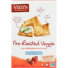 Load image into Gallery viewer, VANS: Fire-Roasted Veggie Crackers Gluten Free, 4 oz
