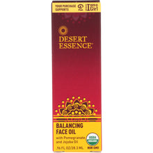 Load image into Gallery viewer, DESERT ESSENCE: Balancing Face Oil, .96 fo