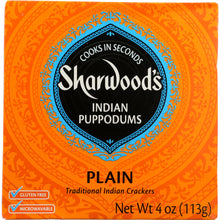 Load image into Gallery viewer, SHARWOOD'S: Puppodums Plain, 4 oz