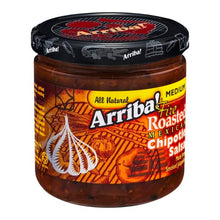 Load image into Gallery viewer, ARRIBA: Fire Roasted Mexican Chipotle Salsa Medium, 16 Oz